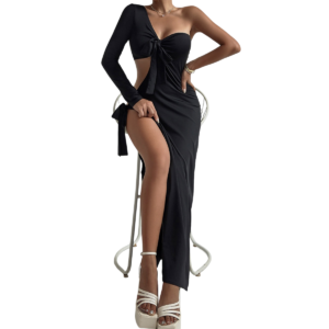 vestido-julietta-diseno-de-una-sola-manga-modelo-cenido-al-cuerpo-y-comodo