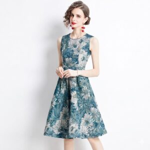 vestido-casual-elegante-con-estampado-floral-azul-vestido-ibiza