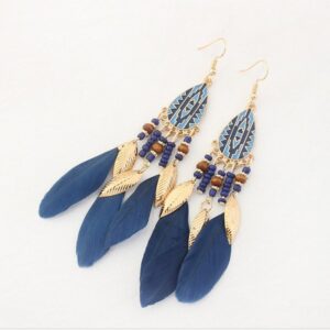 aretes-con-plumas-y-esmalte-cirene